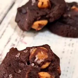 dark chocolate peanut butter chip cookies